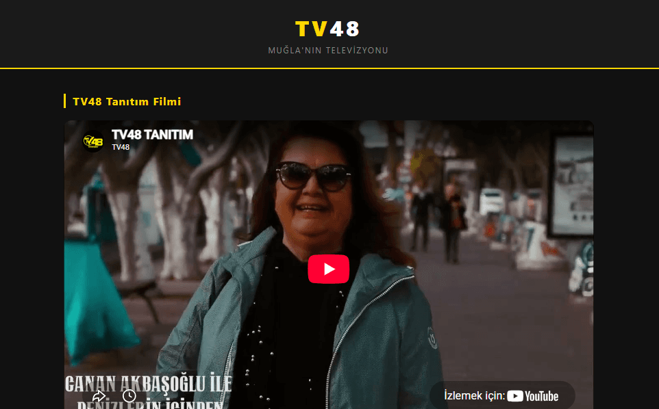 TV48 Promo Site